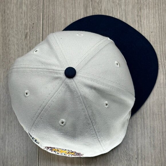 New Era Cap Sz 7 3/8 NFL Dallas Cowboys Super Bowl Champions 59 FIFTY White Navy - Picture 5 of 8